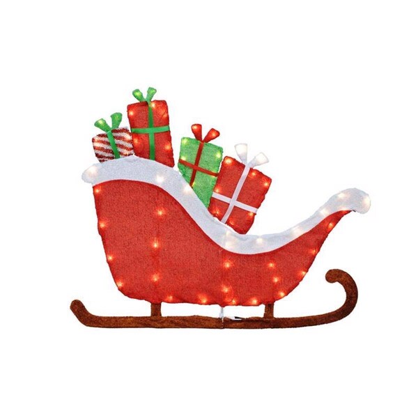Smartgifts 17.91 in. Incandescent Sleigh Yard Decor - SM2741787