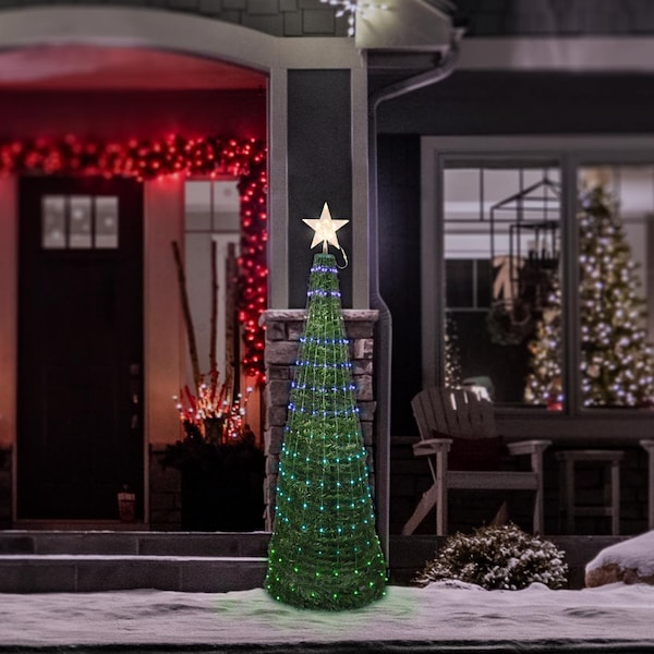 Living Accents Celebrations LED Multi Pop Up 6 ft. Yard Decor - RGB6PPU314A