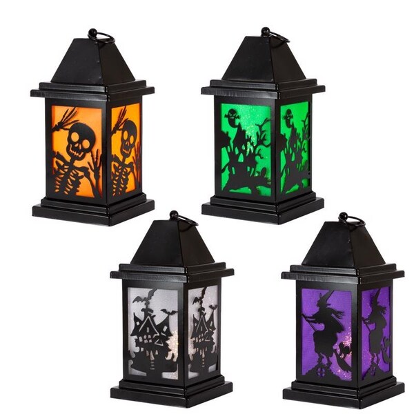 Gerson Gerson 12.2 in. Lantern Halloween Decor - 2593060AH