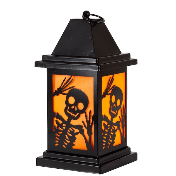 Gerson Gerson 12.2 in. Lantern Halloween Decor - 2593060AH