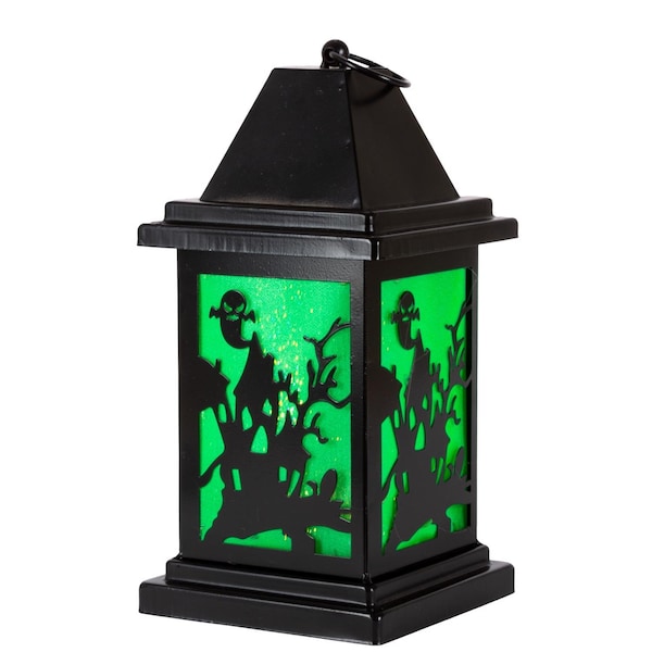 Gerson Gerson 12.2 in. Lantern Halloween Decor - 2593060AH