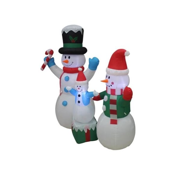 Impact Canopy Christmas Inflatable 5ft Snowman Family - 513001010