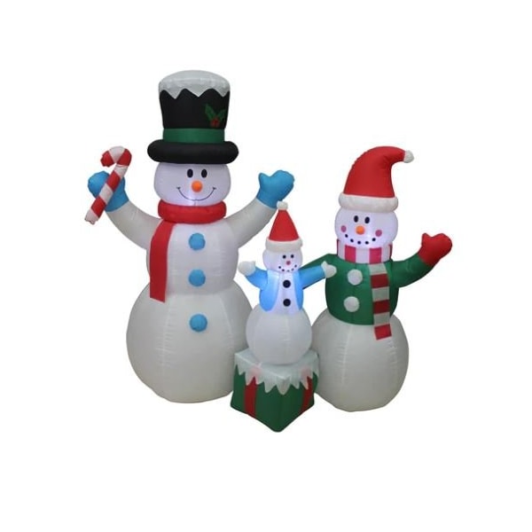 Impact Canopy Christmas Inflatable 5ft Snowman Family - 513001010