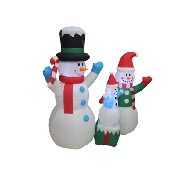 Impact Canopy Christmas Inflatable 5ft Snowman Family - 513001010