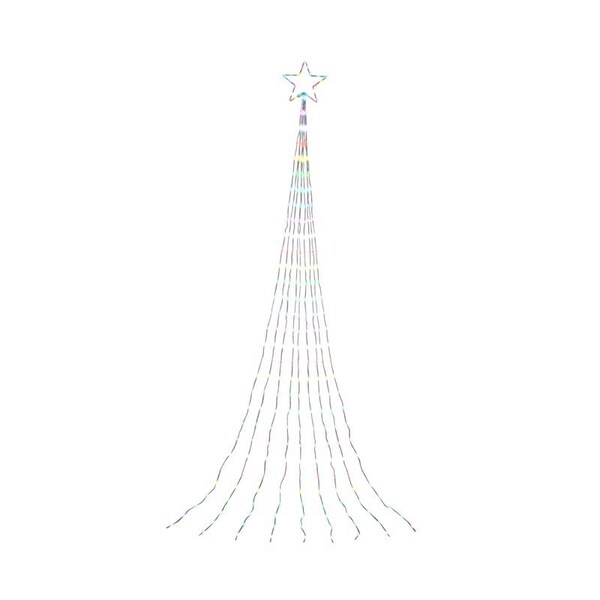 Celebrations Celebrations LED Multi RGB Shooting Star 12 ft. Yard Decor - RGB12STARA