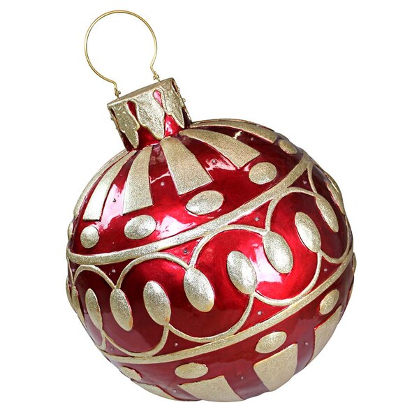Design Toscano Gargantuan Illuminated Holiday Ornament - DB477014