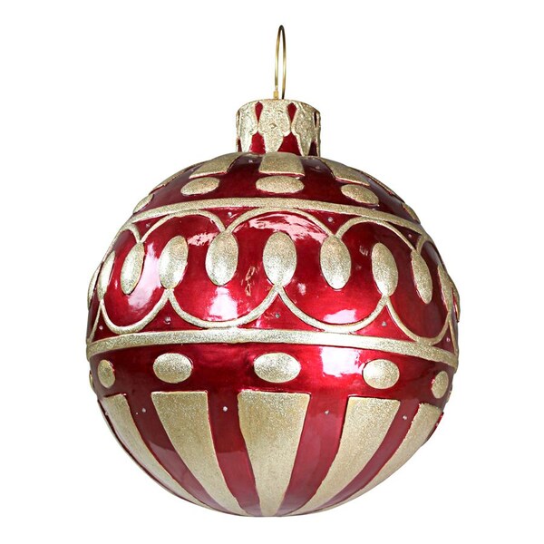 Design Toscano Gargantuan Illuminated Holiday Ornament - DB477014