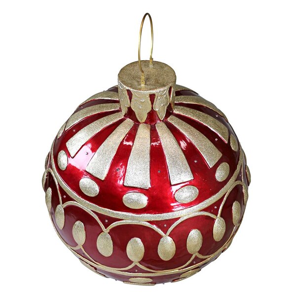 Design Toscano Gargantuan Illuminated Holiday Ornament - DB477014