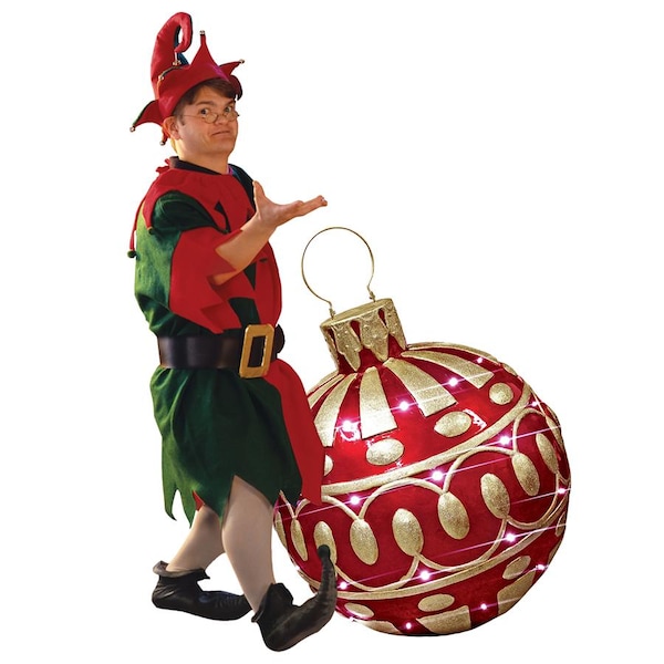 Design Toscano Gargantuan Illuminated Holiday Ornament - DB477014