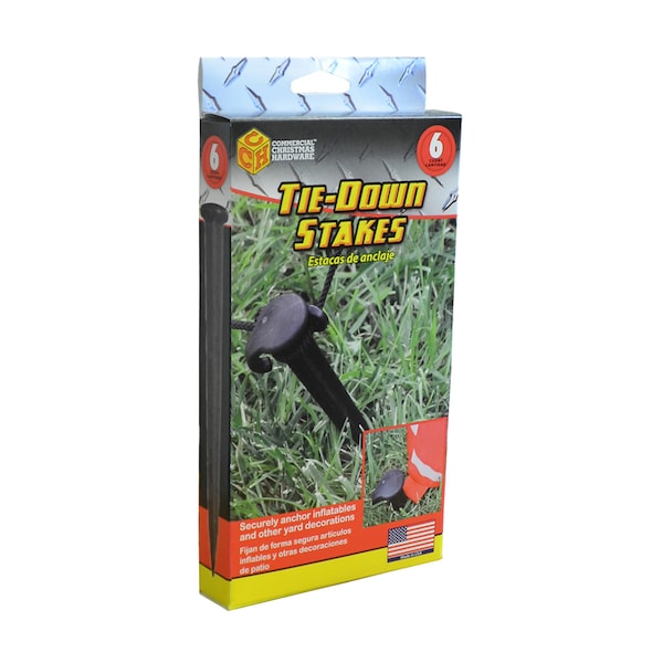 Adams Adams 7 in. Tie-Down Stakes 6 pk - 5560-99-5635