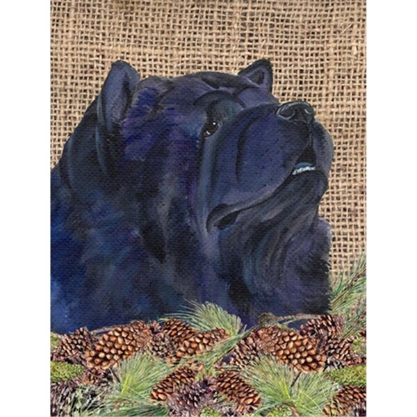 Patioplus 11 x 15 In. Chow Chow Flag; Garden Size - PA245677