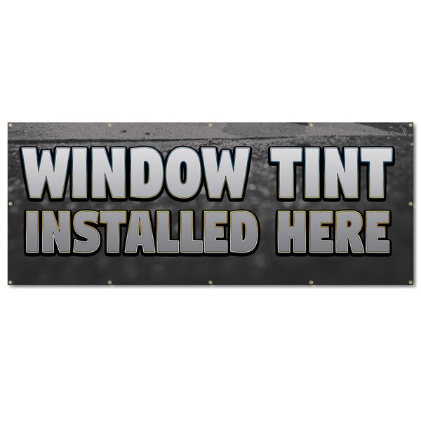 Signmission Window Tint, 48 Inch, Banner - B-120-30439
