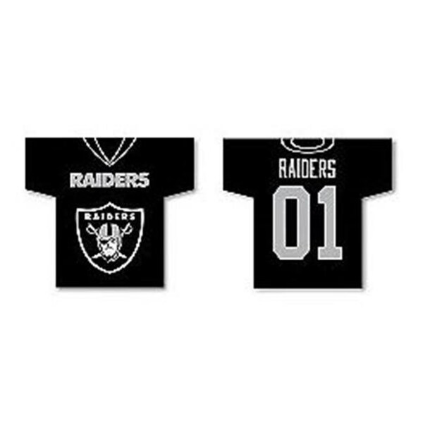Fremont Die Inc Fremont Die- Inc. 93904B Jersey Banner 34'' x 30'' - 2-Sided - Oakland Raiders - 93904B