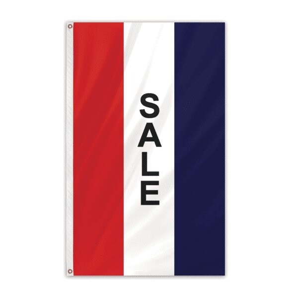 Global Flags Unlimited Sale Message Flag 3'x8' Vertical Flag - 204614