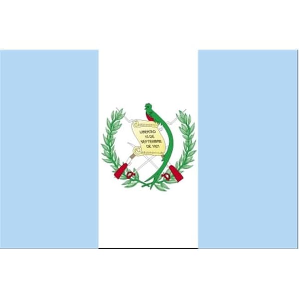 Annin Flagmakers Annin Flagmakers 193168 5 ft. X 8 ft. Nyl-Glo Guatemala Government Flag - 193168