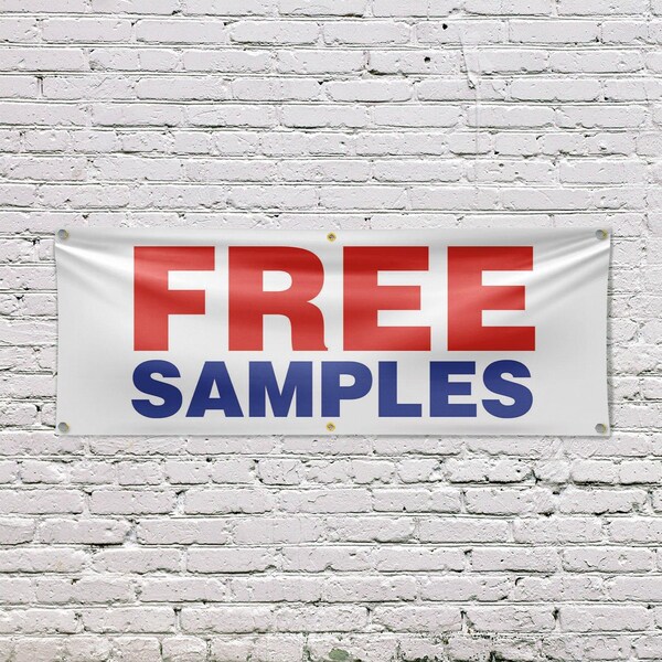 Signmission Free Samples, 24 Inch x 72 Inch, Vinyl Banner - B-72-30646