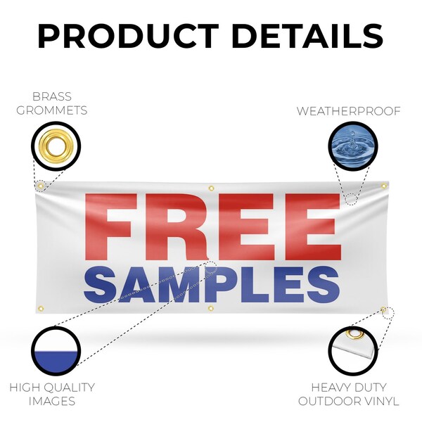 Signmission Free Samples, 24 Inch x 72 Inch, Vinyl Banner - B-72-30646
