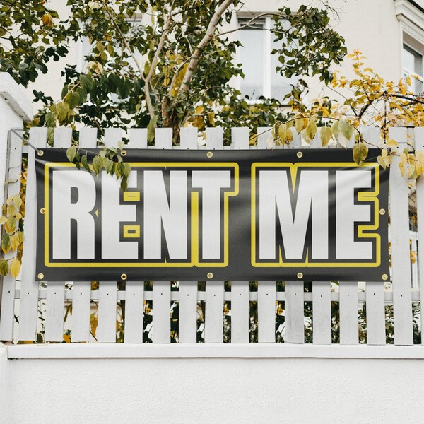 Signmission Rent Me, 48 Inch x 120 Inch, Vinyl Banner - B-120-30833
