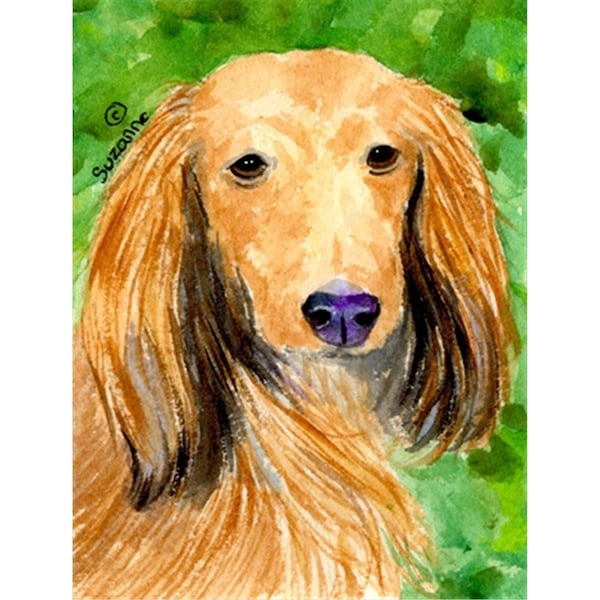 Patioplus 11 x 15 in. Dachshund Garden Size Flag - PA719359