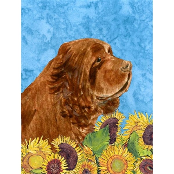 Patioplus 11 x 15 In. Sussex Spaniel Flag; Garden Size - PA246816