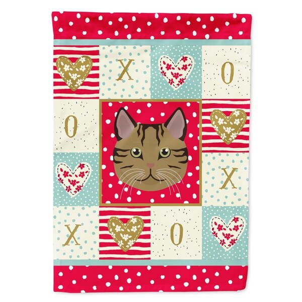 Patioplus 11 x 0.01 x 15 in. Scottish Straight Cat Flag Garden Size - PA3393724