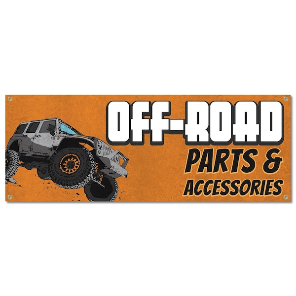 Signmission Off-Road Parts, 18 Inch, Banner - B-30405