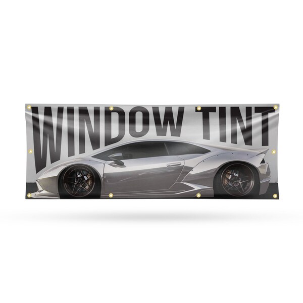 Signmission Window Tint, 36 Inch x 96 Inch, Vinyl Banner - B-96-30944