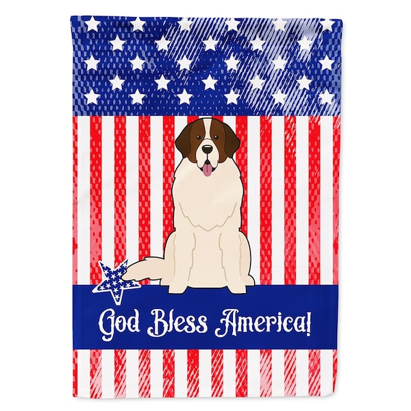 Carolines Treasures Patriotic USA Moscow Watchdog Flag Canvas House Size - BB3022CHF