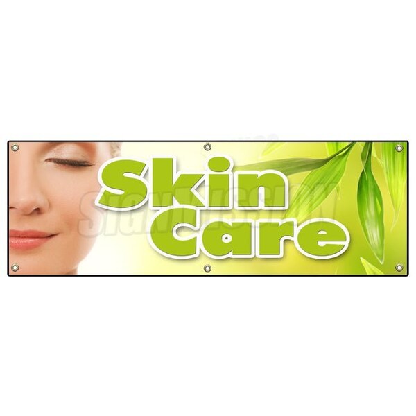 Signmission SKIN CARE BANNER SIGN esthetician spa massage salon dermatologist - B-72 SKIN CARE