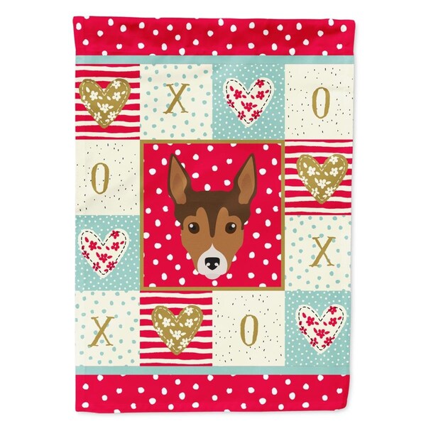 Carolines Treasures 11 x 0.01 x 15 in. Tenterfield Terrier Flag Garden Size - CK5239GF