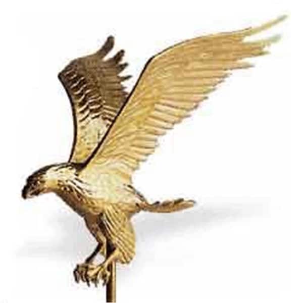 Ss Collectibles Gold Aluminum Flying Eagle for Outdoor Flagpoles - SS2521664