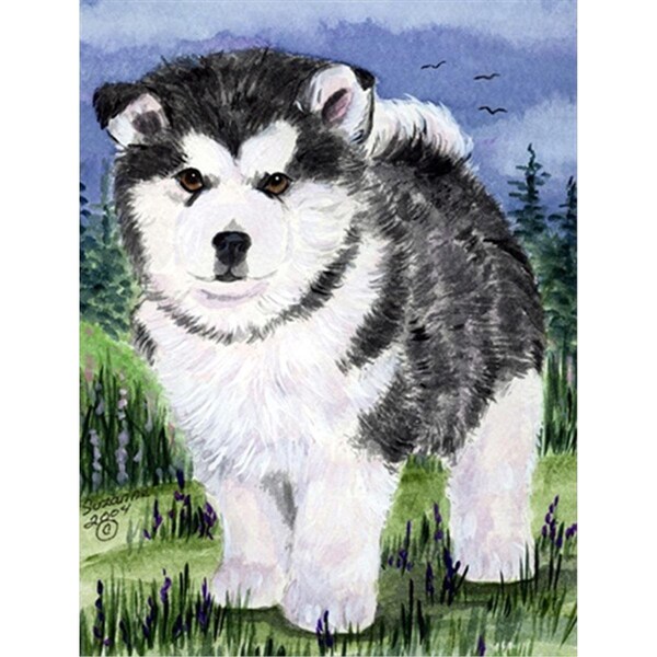 Carolines Treasures 11 x 15 in. Alaskan Malamute Flag Garden Size - SS8027GF