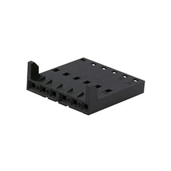 Conector de placa Molex, 9 contactos, 1 fila, hembra, recto, paso de 0.1 pulgadas, terminal de engarce, bloqueo - 50579509