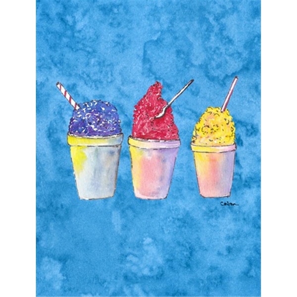 Carolines Treasures 11 x 15 in. Snowballs and Snowcones Garden Size Flag - 8780GF