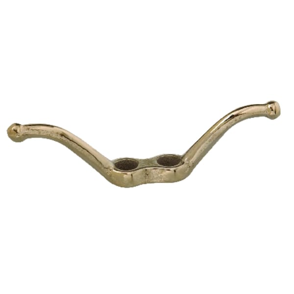 Campbell Chain & Fittings Campbell Brass Brass Rope Cleat 2-1/2 in. L - T7655404