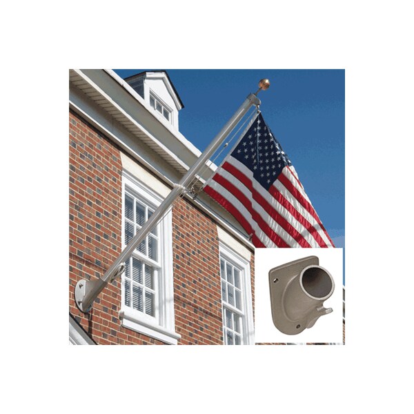 Global Flags Unlimited Homesteader Outrigger Flagpole Kit 10' 45 Deg - 204292