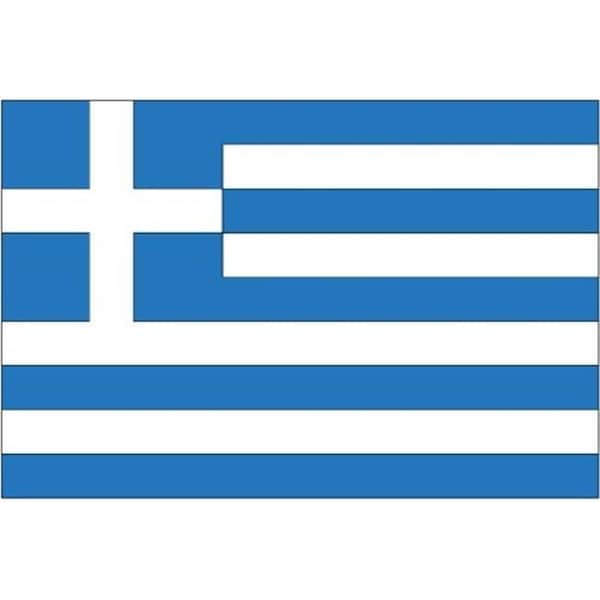 Annin Flagmakers Annin Flagmakers 193125 3 ft. x 5 ft. Nyl-Glo Greece Flag - 193125