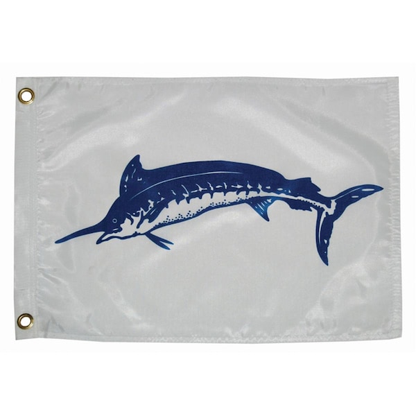 Bookazine 12 x 18 in. Blue Marlin Flag - TI2107231