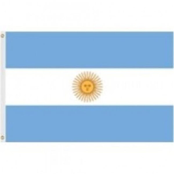 Annin Flagmakers Annin Flagmakers 190325 3 ft. x 5 ft. Nyl-Glo Argentina Government Flag - 190325