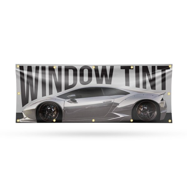 Signmission Window Tint, 48 Inch x 120 Inch, Vinyl Banner - B-120-30944