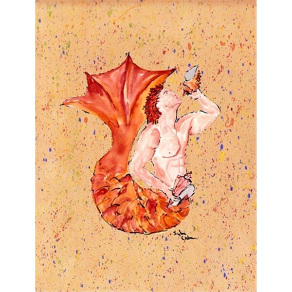 Patioplus 11 x 15 in. Merman Merman Flag Garden Size - PA245768