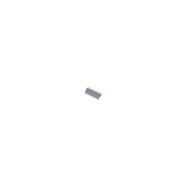 Conector de placa Fci, 46 contactos, 2 filas, macho, ángulo recto, paso de 0.079 pulgadas, terminal de soldadura - 98423-G61-23ULF