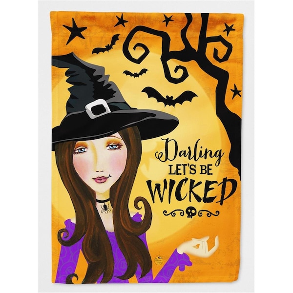 Carolines Treasures Halloween Wicked Witch Flag Garden Size - VHA3019GF