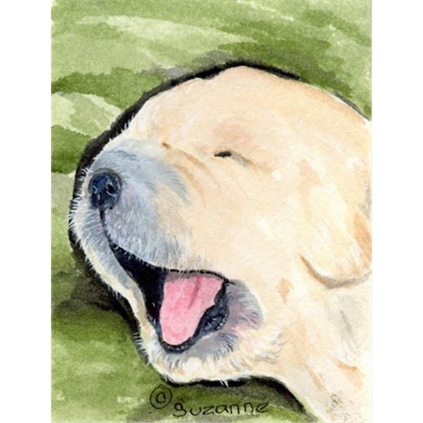 Patioplus 11 x 15 in. Golden Retriever Garden Size Flag - PA245642