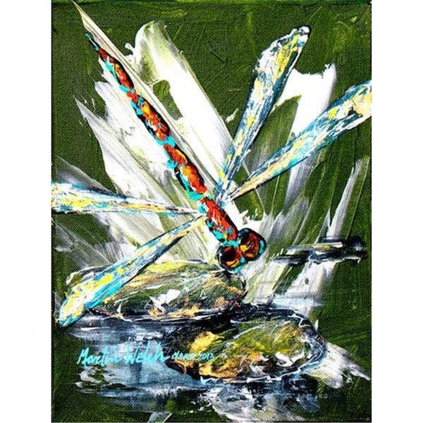Patioplus Bug Eye Dragonfly Flag Garden Size - PA729845