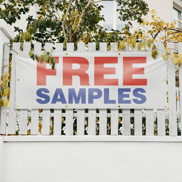 Signmission Free Samples, 36 Inch x 96 Inch, Vinyl Banner - B-96-30646