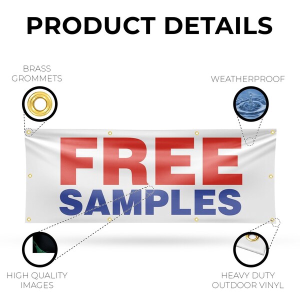 Signmission Free Samples, 36 Inch x 96 Inch, Vinyl Banner - B-96-30646