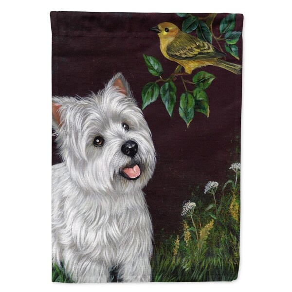 Carolines Treasures 11 x 0.01 x 15 in. Westie Nature Garden Flag - PPP3219GF