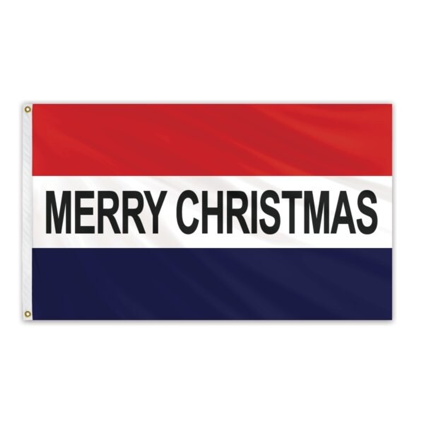 Global Flags Unlimited Merry Christmas Message Flag 3'x5' Standard Flag - 204889