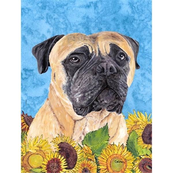 Carolines Treasures Mastiff Canvas Flag - House Size- 28 x 40 in. - SC9052CHF